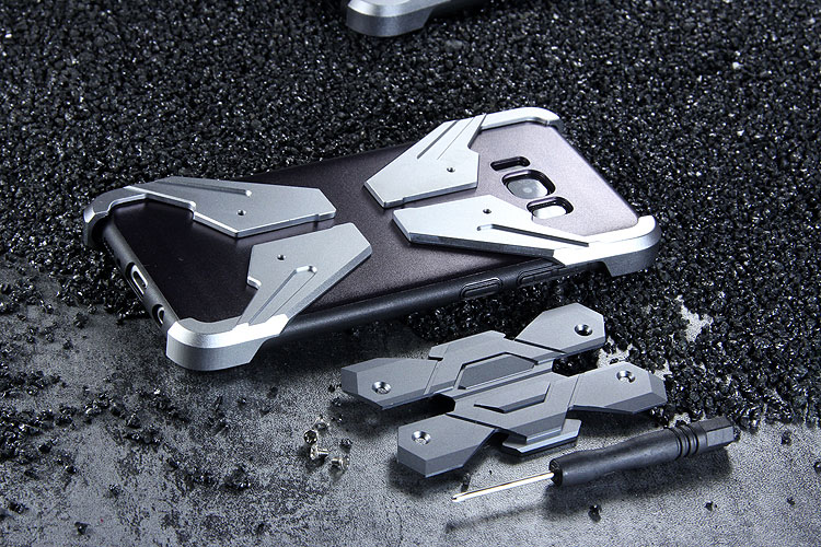 Luphie Neo Armor EVA Wings Shockproof TPU Metal Case Cover for Samsung Galaxy S8 Plus & Galaxy S8