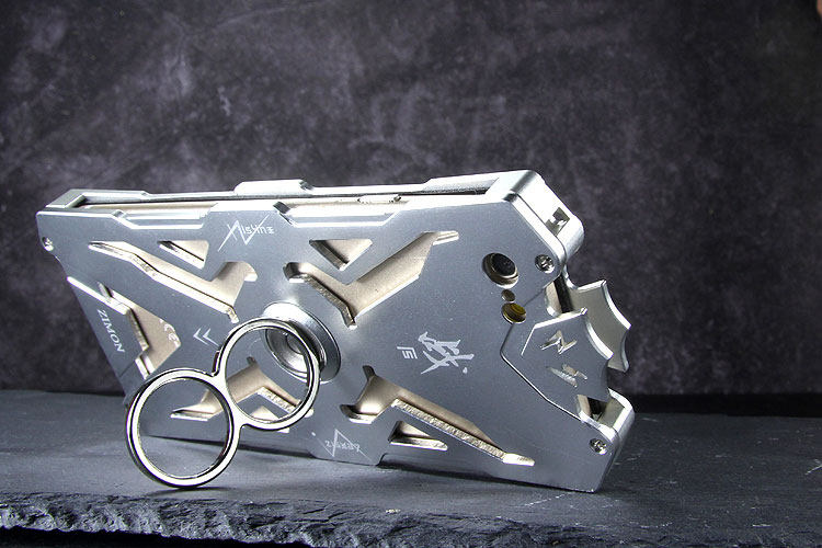 SIMON THOR Magnetic Bracket Aviation Aluminum Alloy Shockproof Armor Metal Case Cover for Apple iPhone 6S Plus / 6S / 6 Plus / 6