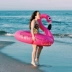 Vòng bơi trái cây flamingo vòng tròn bơi lớn 120cm Bali bên bờ biển thiết bị kỳ nghỉ bơm hơi vòng dưới vòng - Cao su nổi phao trẻ em Cao su nổi