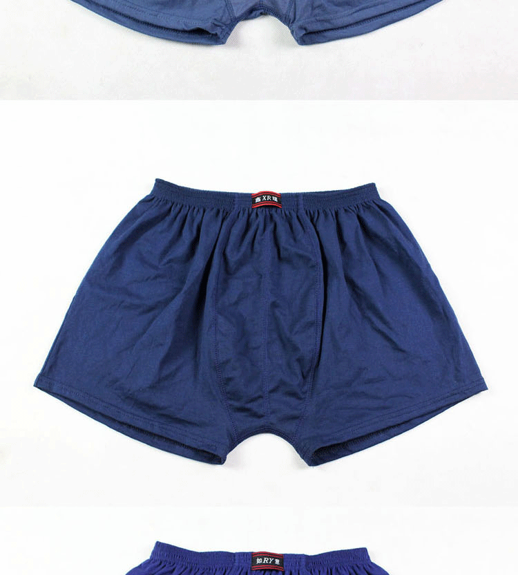 Thêm phân bón để tăng quần lót boxer nam Quần lót cotton cao trung niên Quần boxer nam quần lót ck
