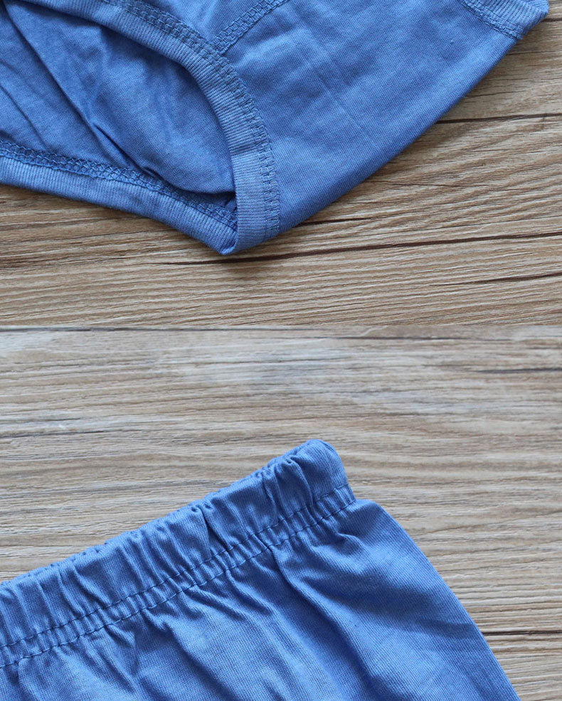 Quần cotton mỏng nam tóm tắt eo cao đồ lót nam cotton cũ đồ lót kích thước lớn đồ lót quần sịp con voi
