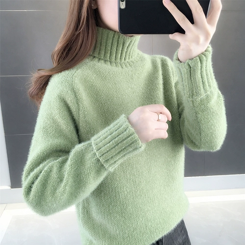 Весенний свитер, флисовая бархатная трикотажная рубашка, 2023, увеличенная толщина