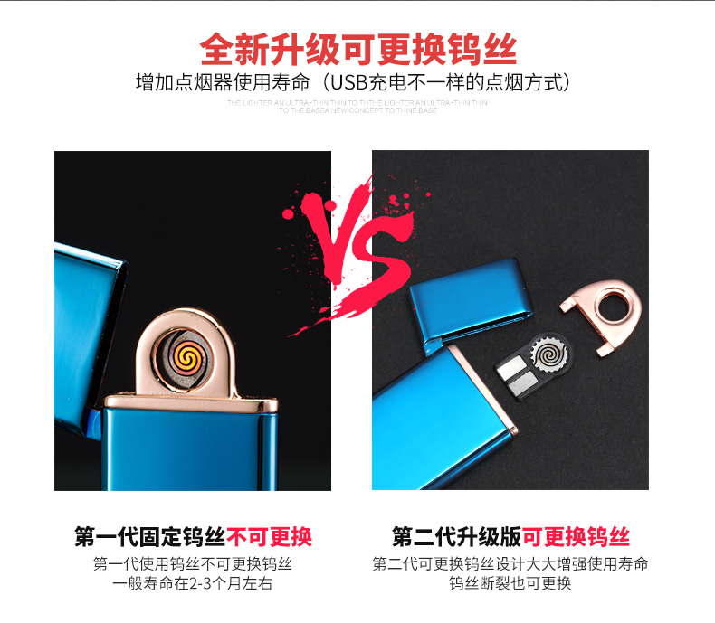 Zorro nhẹ hơn sạc usb nhẹ hơn gió cá tính sáng tạo chữ nam và nữ nhẹ thuốc lá điện tử mua bật lửa cối tàu