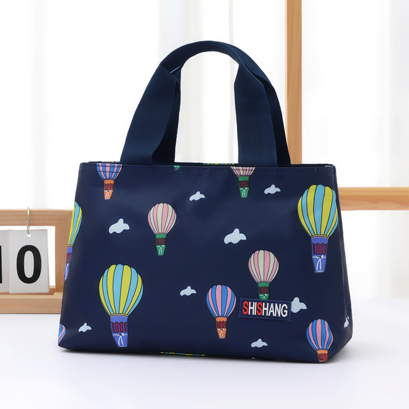 High-Quality Waterproof Tote Bag for Commuting to Work, Large Double-Pocket Women's Handbag, Mommy Bag for Carrying Kids