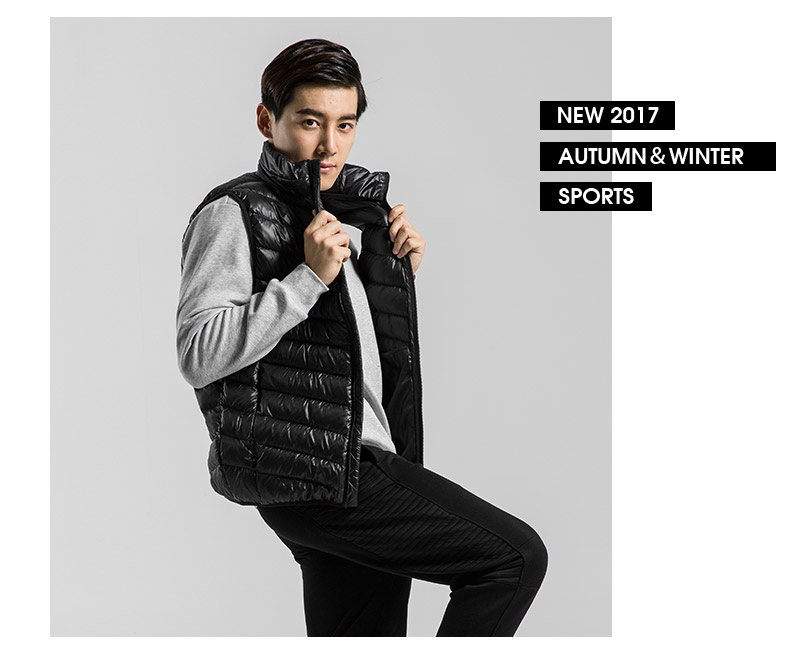 Học việc mùa thu mới xuống áo khoác vest áo khoác thể thao thời trang giản dị màu rắn ấm xuống vest áo khoác the thao adidas