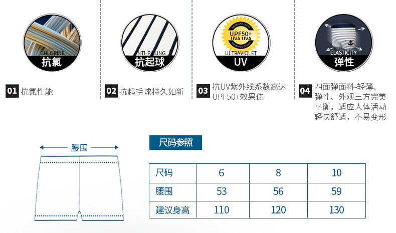 Maillot de bain garcon LINING   - Ref 2542674 Image 10