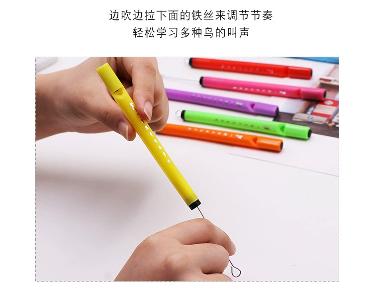 Chơi chim sáo Bailing chim sáo mini flute âm nhạc của trẻ em chơi câu đố nhạc cụ gian hàng trường hot đồ chơi