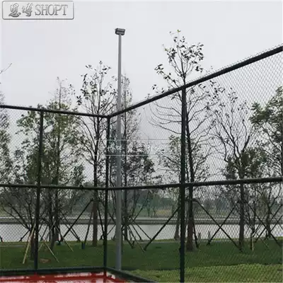 New basketball court, football field, fence, tennis court, fence, volleyball court, plastic-coated steel wire, metal factory direct sales