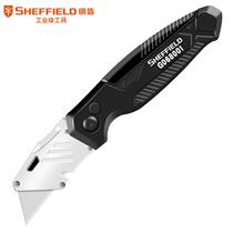 Steel shield G068001 heavy utility knife paper cutter wall paper knife multi-function foldable carpet knife portable open
