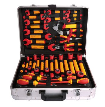 Steel shield 66 19 19 pieces 20 pieces insulated screwdriver wrench sleeves New energy car repair set S158022