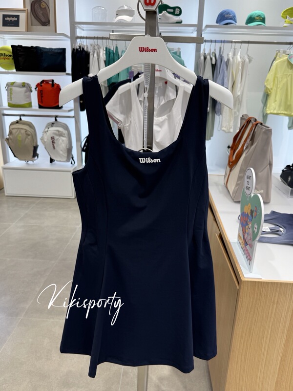 Korean Direct Mail Wilson25 Outlet Women's Tennis Sports Dress Tennis Skirt [Non-Returnable]