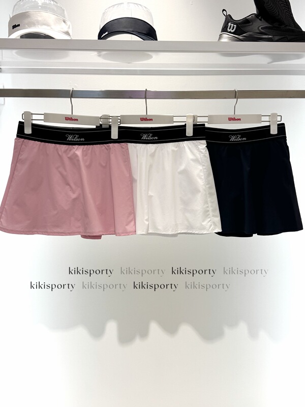 Korean Direct Mail Wilson26 New Model Tennis Sports Quick-Drying Short Skirt Elastic Tennis Skirt