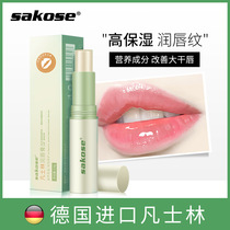 Vaseline Lip balm Moisturizing hydration Moisturizing Lipstick Primer Repair Anti-chapped lip care for men and women Colorless