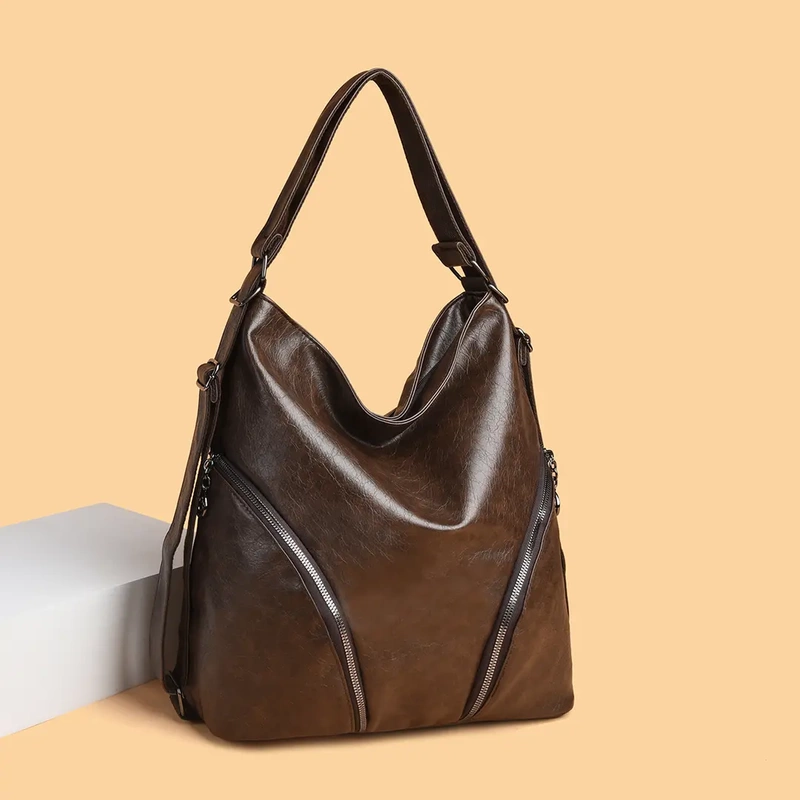 2026 New Model Fashionable Versatile Trendy Light Luxury Single Shoulder Crossbody Women's Bag with a High-End Feel Casual 8430 Coffee Color