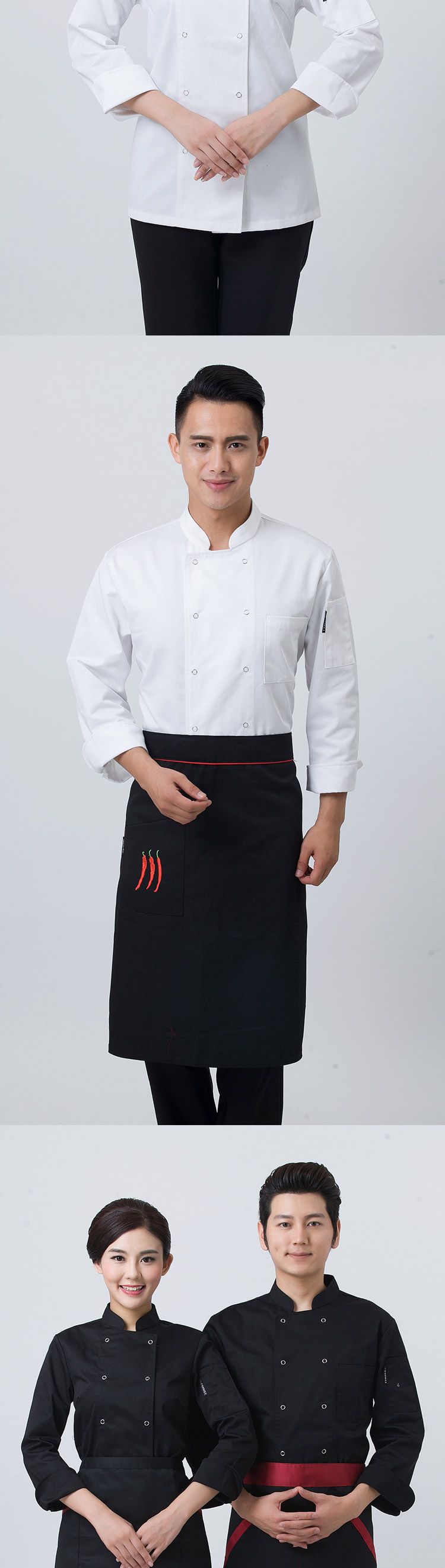 Veste chef cuisinier - Ref 1907975 Image 9