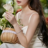 Модный браслет, дизайнерское универсальное ювелирное украшение, серебро 925 пробы, подарок на день рождения