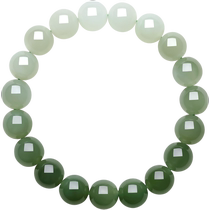Saturday Lucky Jade Bracelet Womens Jade and Tian Qingyu Bracelet Handmade Official Valentines Day Gift for Girlfriend