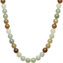 Saturday Lucky Jade Necklace Womens Jade S925 Hetian Qingyu Neck Jewelry Official Chinese Valentines Day Gift for Girlfriend