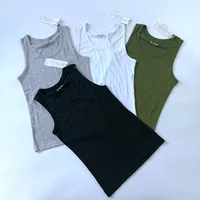 Câu cá nam giá trị cơ bản giá trị tốt spandex căng bông chủ đề mồ hôi vest nam bảng sáng màu rắn hoang dã - Áo vest cotton áo vest da nam