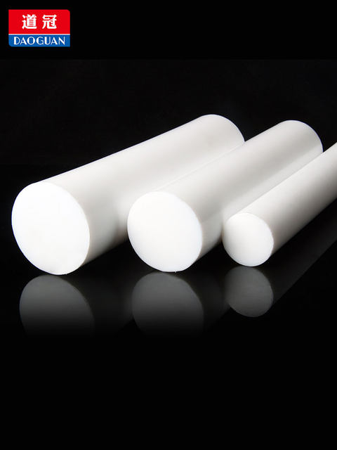 Tetrafluoro rod polytetrafluoroethylene rod PTFE rod Teflon rod plastic Wang high temperature new material cylindrical processing