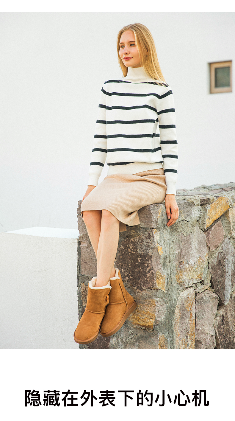Bottes hiver pour femme en TPR  - Ref 3246738 Image 10