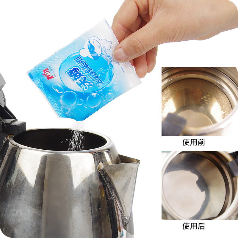 Water scale scavenger citric acid descaling agent washing tea tea tea set to tea stains quick cooking pot water dispenser cleaning cleaning