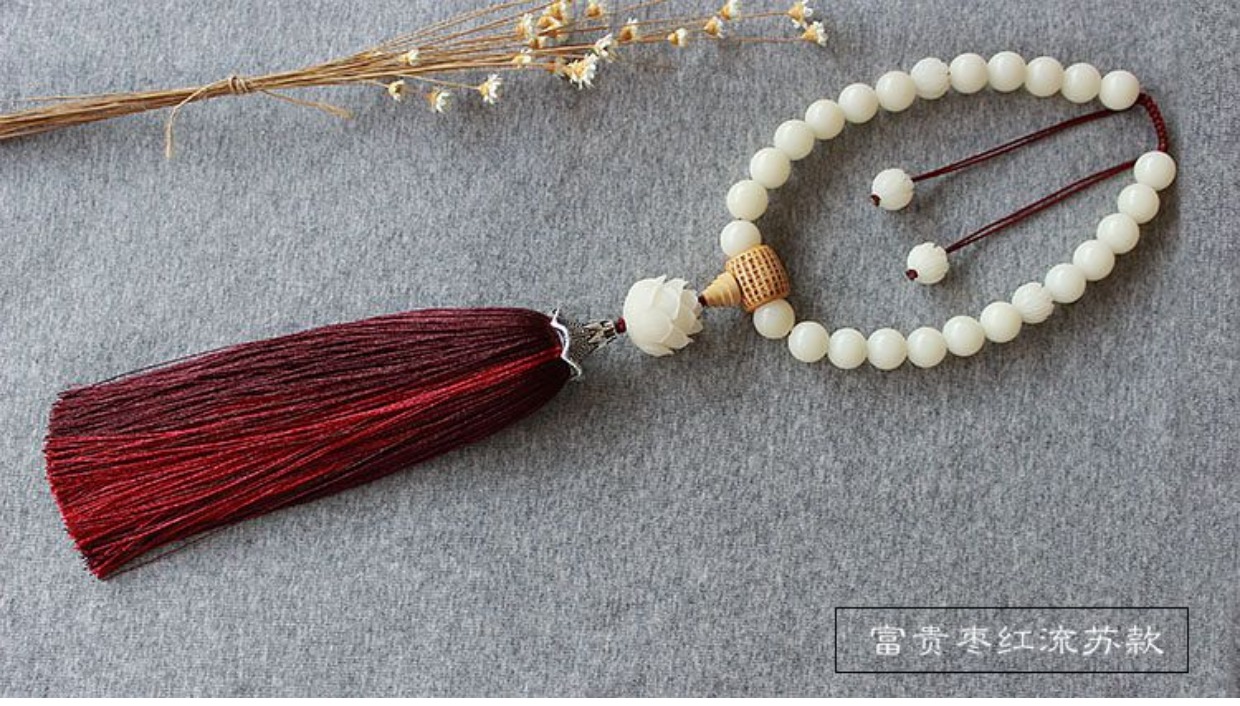 Mặt dây chuyền xe cung cấp Bodhi Lotus lớn tua xe gương chiếu hậu Pingfu nội thất xe treo phụ kiện xe - Ô tô nội thất Accesseries đồ chơi trang trí xe hơi