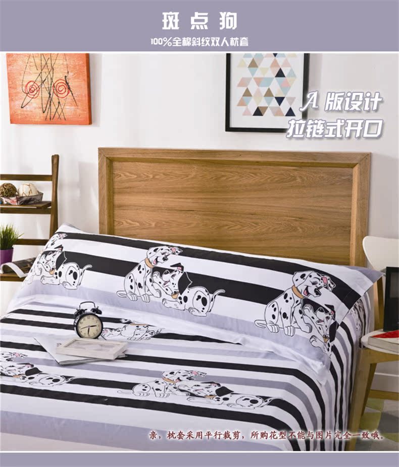 Vỏ gối cotton dài nguyên chất Vỏ gối đôi 1.2 / 1.5 / 1.8 Cặp gối cotton dài Vỏ gối chính hãng gối chống trào ngược concung