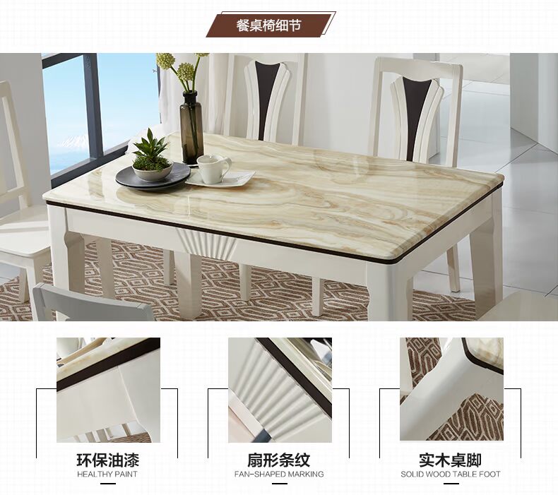 Tất cả bạn bè Nội thất nhà đơn giản hiện đại Bộ tủ tivi có thể thu vào Bàn cà phê Bộ bàn ăn 120371 - Bộ đồ nội thất kệ trang trí phòng khách