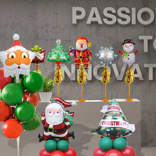 Рождественские новогодние дни украшения шариковые столпики таблицы таблетки торговых центров магазин магазинов школы школы детского сада сцены сцены сцены.