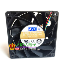 Original AVC 12038 DYPA1238B8S 48V 1 2A 12CM 4-wire speed regulation double ball fan