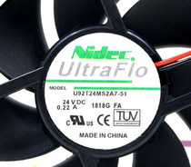 U92T24MS2A7-51 original Nidec fan 9025 24V Huichuan inverter cooling fan fan
