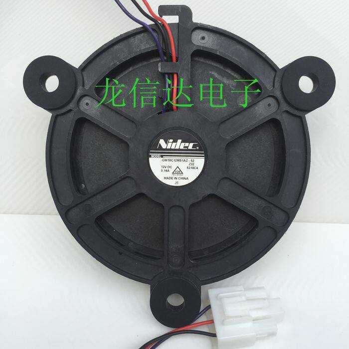 Original fit NIDEC GW10C12MS1AZ-52 0 12V 14A 10 10 10 * new fridge cooling fan