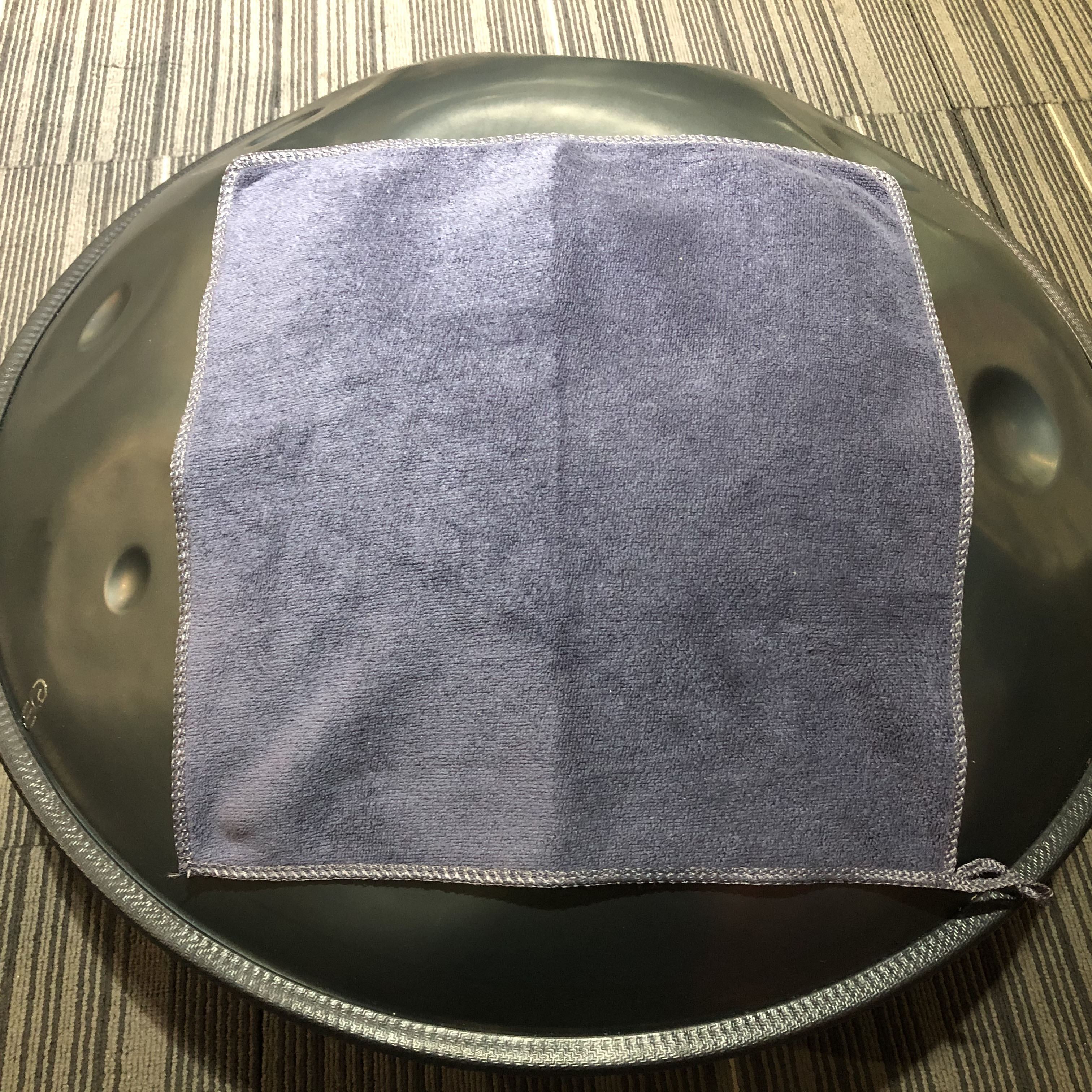 Thickened hand dish ethereal drum cleaning cloth microfiber wiping cloth cymbals instrument polishing towel handpan