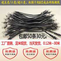 Superfife 5 class 6 6 class oxygen-free copper double twisted network 0 2 m 2 m 0 5 m short finished wire 1 m one thousand trillion light owl