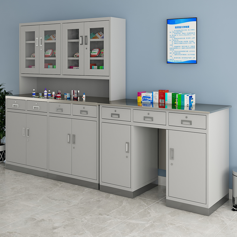 Dispensary Western Medicine Cabinet Medical Stainless Steel Sterile Instruments Cabinet Clinic Door Consultation Office Desk Apparatus Lockers Dispensing Cabinet-Taobao