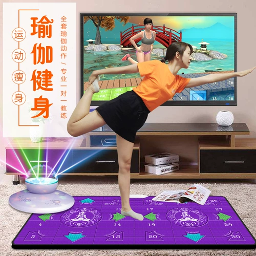 舞霸王 HD двойной танец одеял домохозяйственное телевизионное компьютер двойной соматосенсорная игра, жирная сжигание.