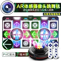 Черная светящаяся камера видеонаблюдения из ПВХ, классическая ручка, батарея, 11мм