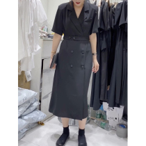 Summer Wembleweight Big-size suit Lions dress women Fat mm French Fried Street Dresses Slim-less Belly Snow Spun Long Dresses