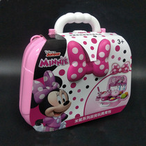  Xiongcheng Minnie series simulation kitchen toy backpack childrens house toys Girls cooking kitchenware set