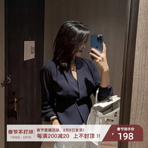 High-grade shirt women's light luxury texture summer professional white shirt formal dress retro Hong Kong style French white thin shirt