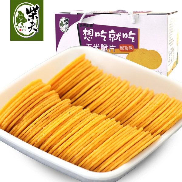 柴夫粗粮 玉米脆片 360g礼盒装 优惠券折后￥14.9包邮（￥29.9-15）多味可选