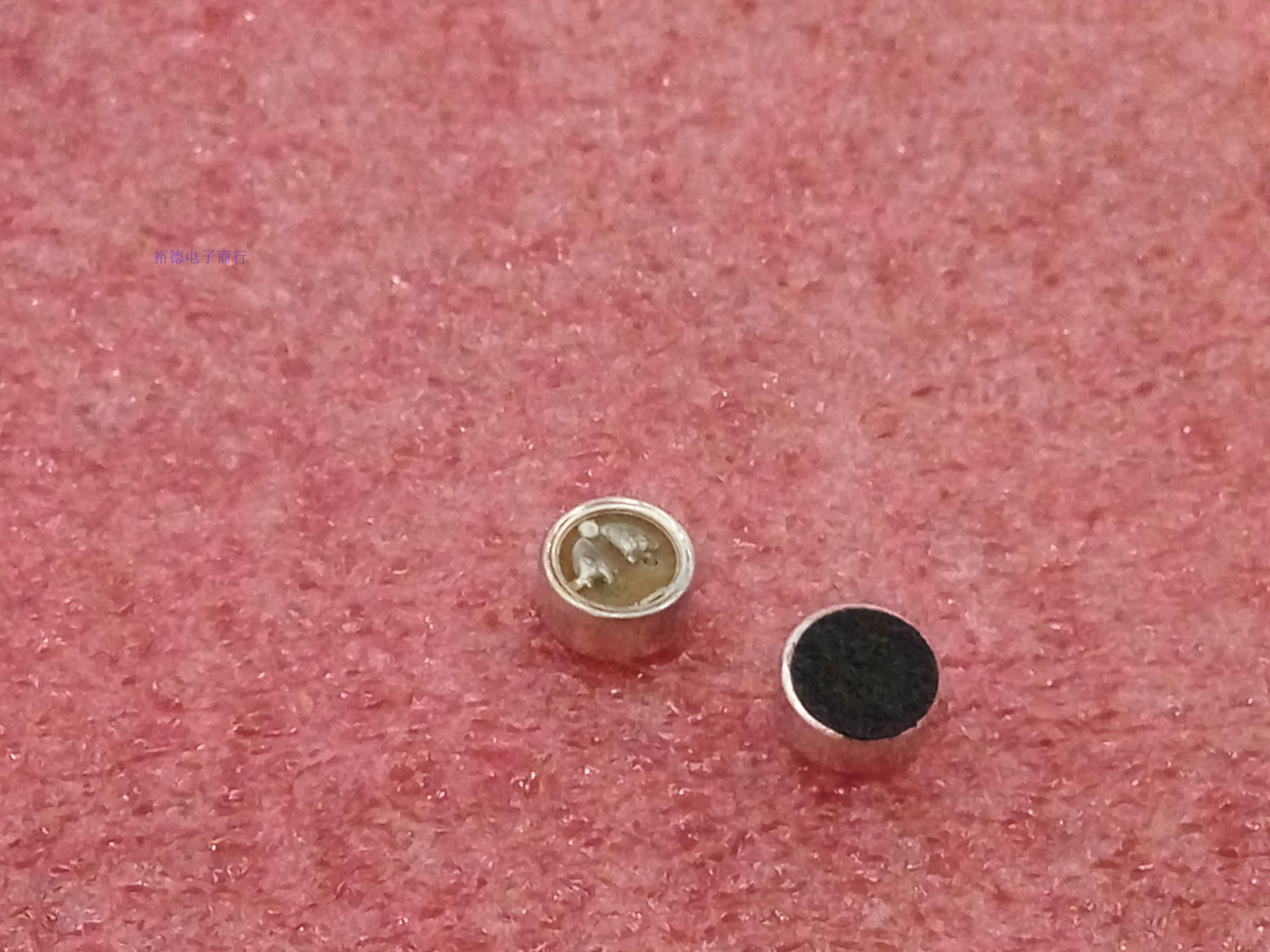 松下全新进口咪头6027p 驻极体 6mm*2.7mm 全指向高灵敏度 抗干扰
