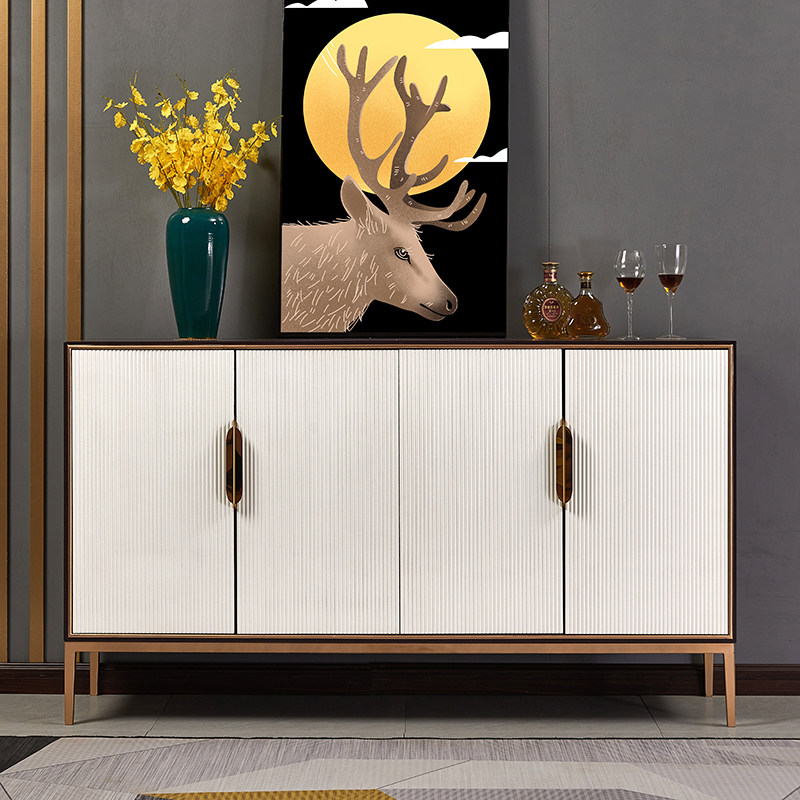 Light luxury minimalist ultra-thin shoe cabinet entrance hall porch decoration cabinet modern minimalist dining room side cabinet living room compartment storage cabinet