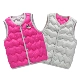 Trẻ em mới xuống áo vest cotton mùa thu và mùa đông bé trai và bé gái phim hoạt hình bé mặc vest vest vai - Áo ghi lê