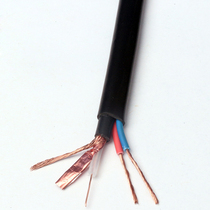 Surveillance video integrated line Video signal with power transmission line 64P braided national standard line scattered sale 15 yuan a meter