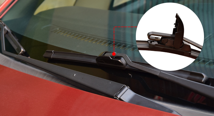 Chery QQ3 QQ6 cũ qiyun 1 2 3 gạt nước không có lưỡi gạt xương với phụ kiện xe cao su dải - Gạt nước kiếng cần gạt nước ô tô