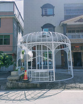 European wrought iron super large Birdcage wedding decoration decoration outdoor park scenic plaza courtyard giant bird cage