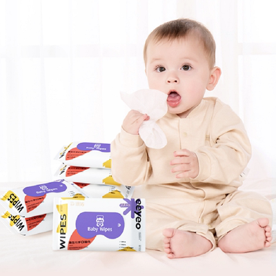 德佑婴儿湿巾小包随身装婴幼儿手口湿纸巾宝宝专用便携装10片20包