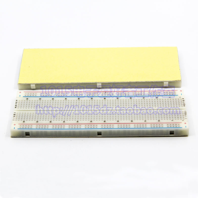 Bread plate MB102 830 holes 165x55x10MM Versatile Plate Experimental Plate Breadboard